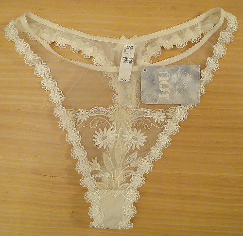 Panties from a friend - white #4780371