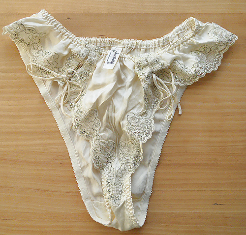 Panties from a friend - white #4780383