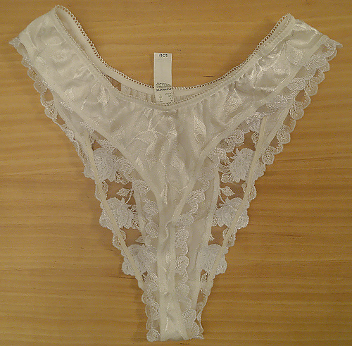 Panties from a friend - white #4780391