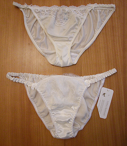 Panties from a friend - white #4780400