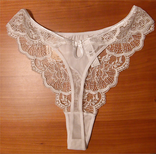 Panties from a friend - white #4780454
