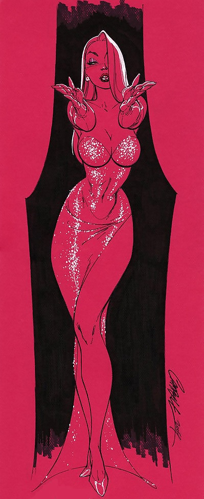 Sexy arte de dibujos animados por j. scott campbell 
 #7180508