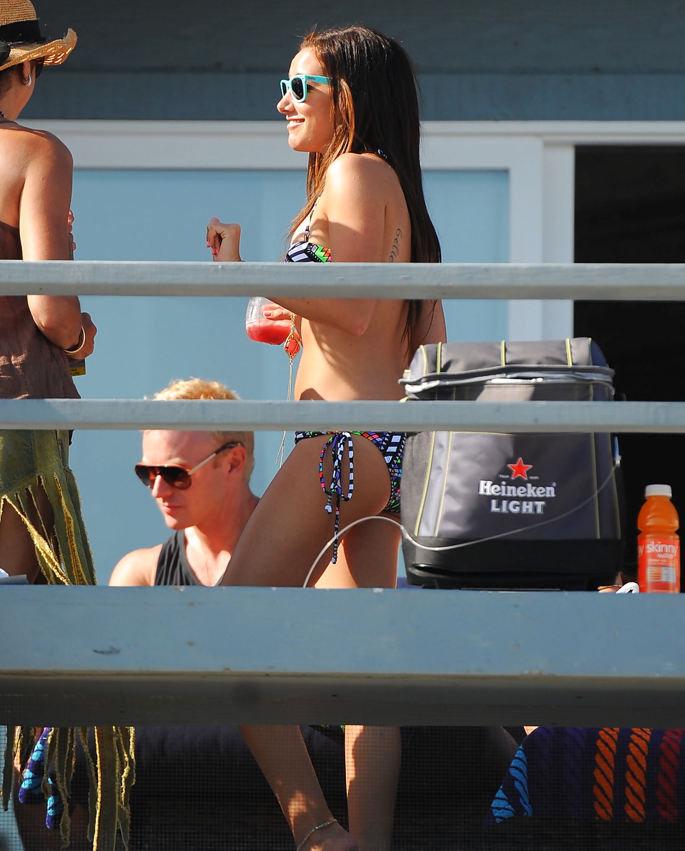 Ashley Tisdale Bikini candids Malibu Beach #4396512