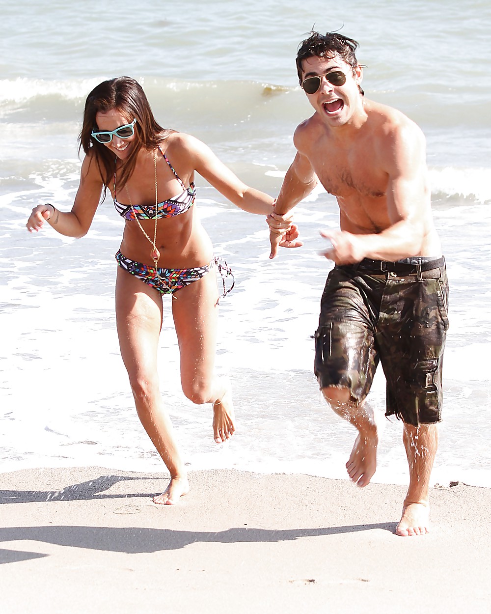 Ashley Candids Bikini Tisdale Plage Malibu #4396589