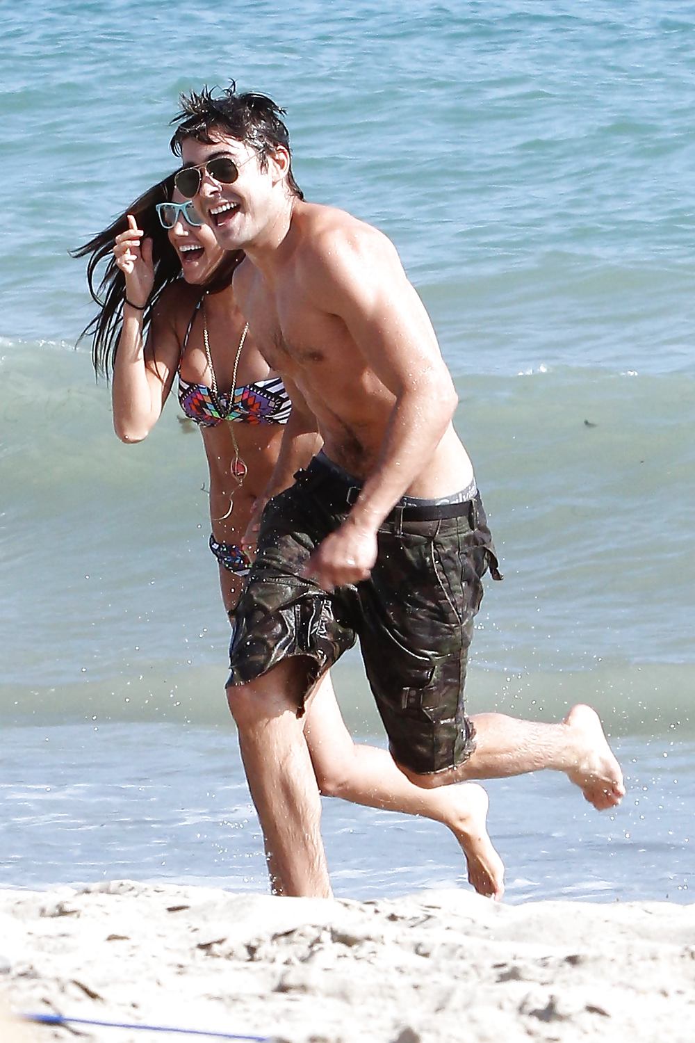 Ashley Tisdale Bikini candids Malibu Beach #4396652