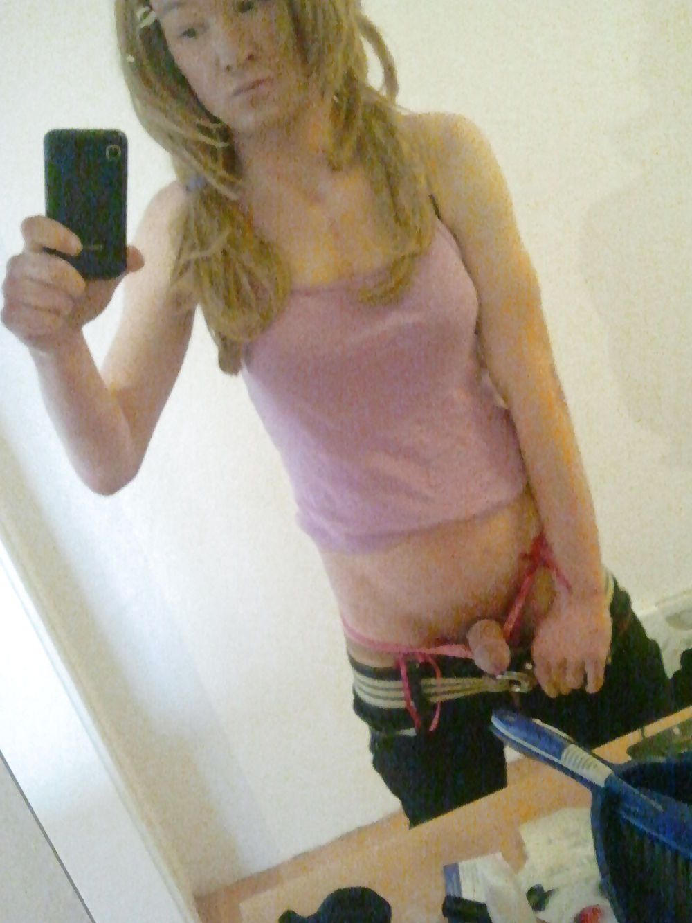 Young German Crossdress blond and dumb xD #10708481