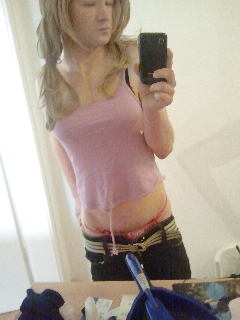 Young German Crossdress blond and dumb xD #10708531