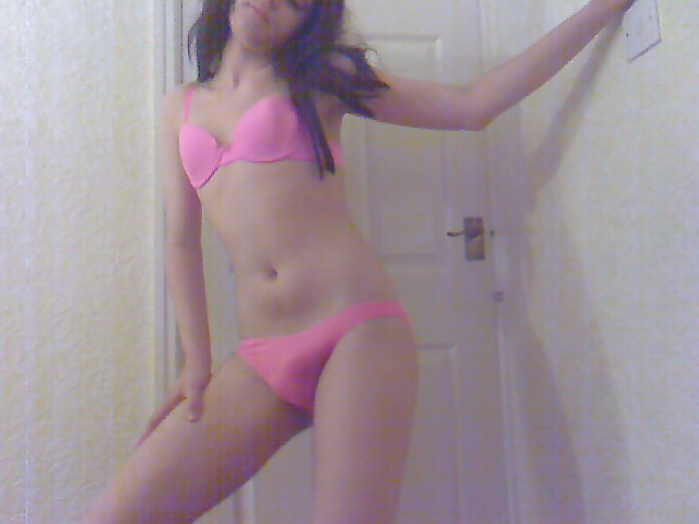 Me in Cute Pink Bra and Panties #3592043