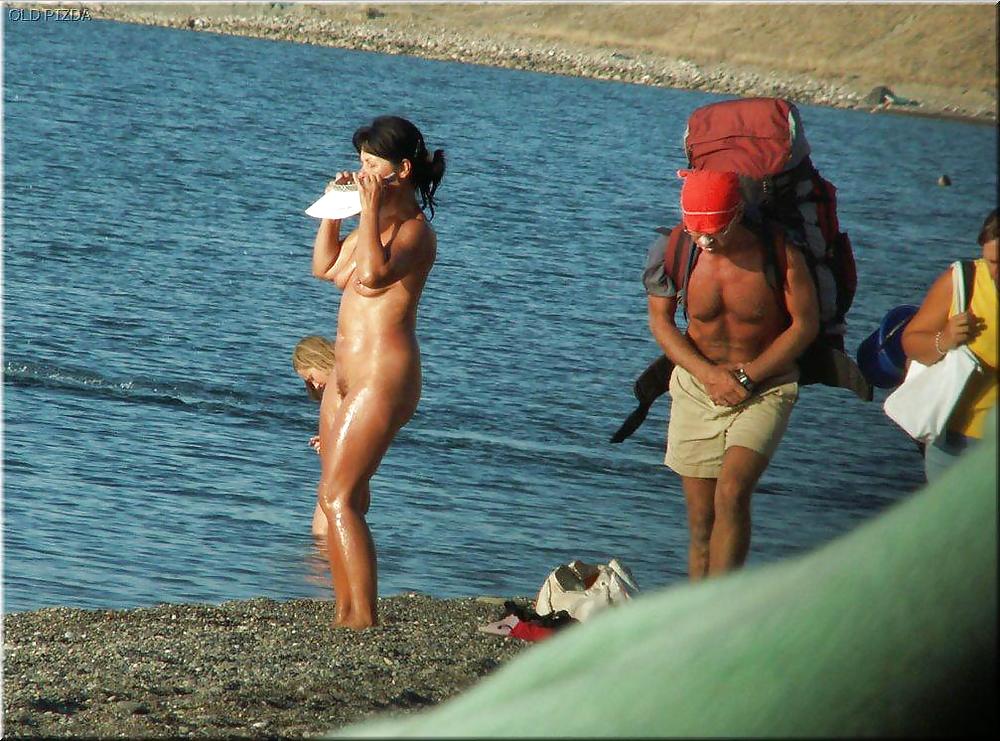 âgées Nudistes Plage #1371792