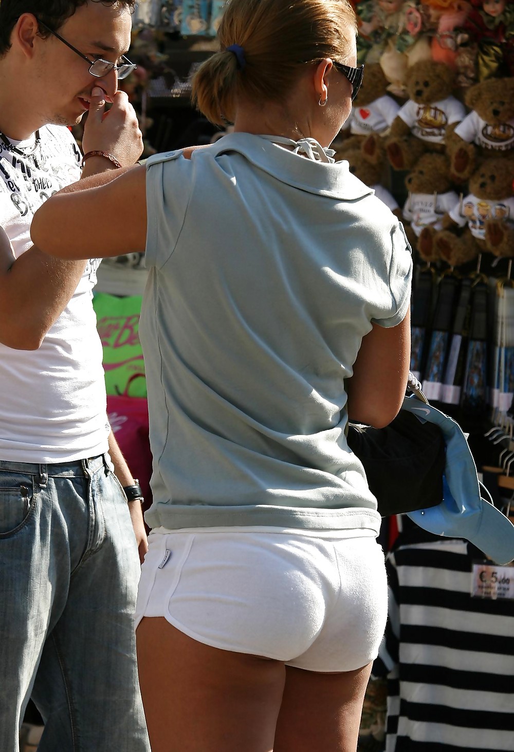 Candid booty shorts #6067335