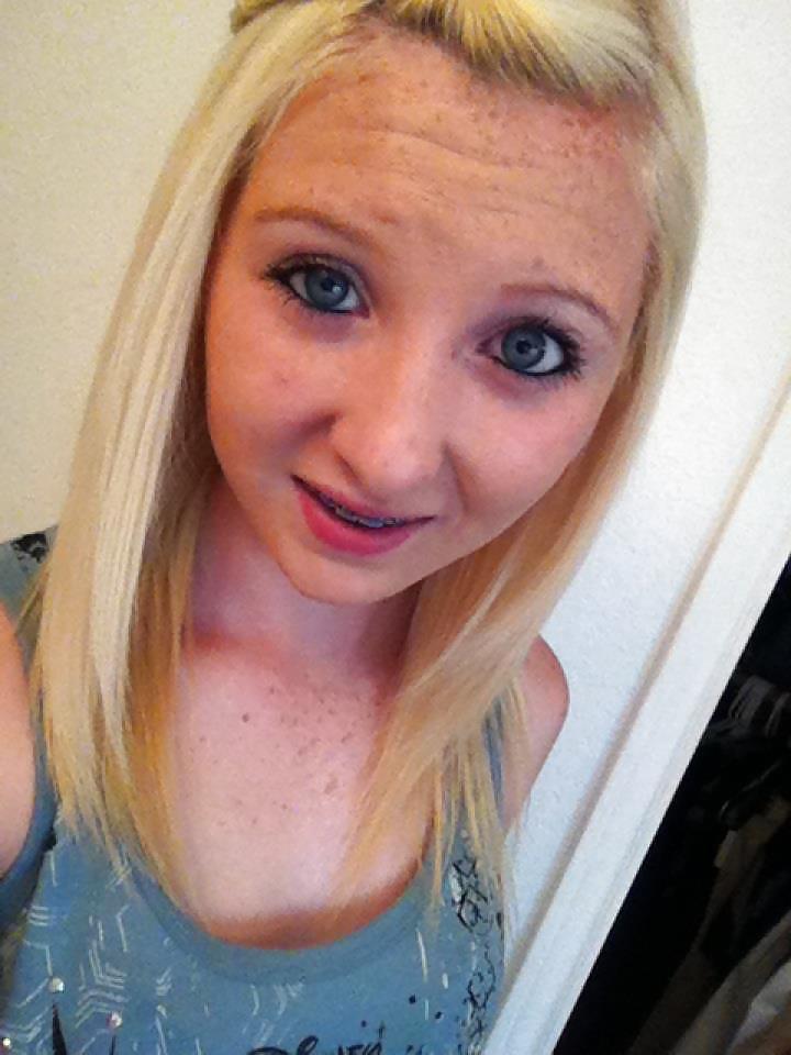 Sweet Blonde Teen Baylee with Freckles #18283535