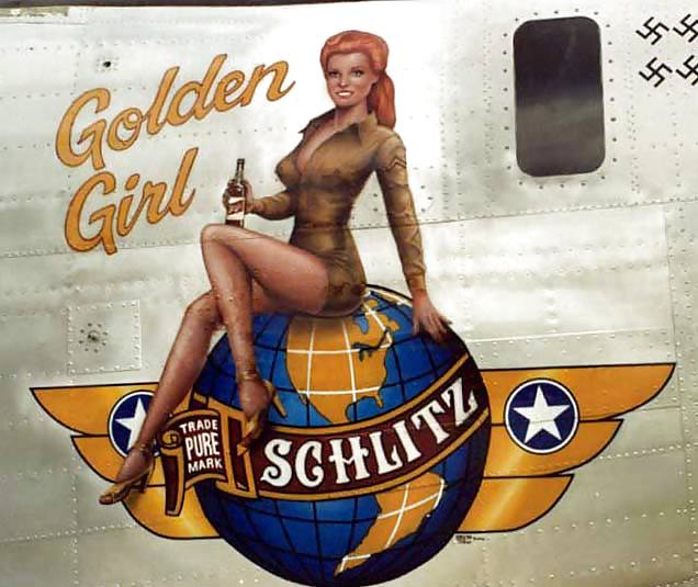 Pinup girls on ww11 bomber planes
 #21131337