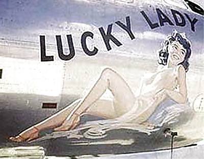 Pinup girls on ww11 bomber planes
 #21131375