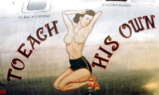 Pinup girls on ww11 bomber planes
 #21131411