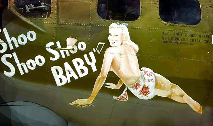 Pinup girls on ww11 bomber planes
 #21131451