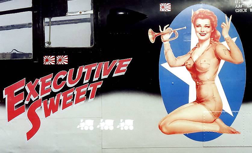 Pinup girls on ww11 bomber planes
 #21131512