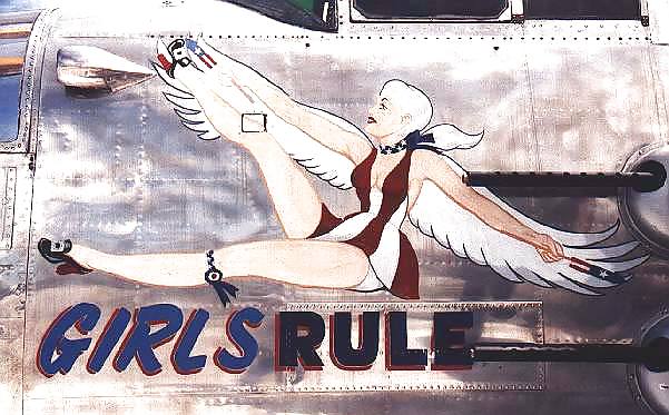 Pinup girls on ww11 bomber planes
 #21131534