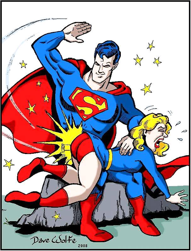 Superhero Spanking #15098904