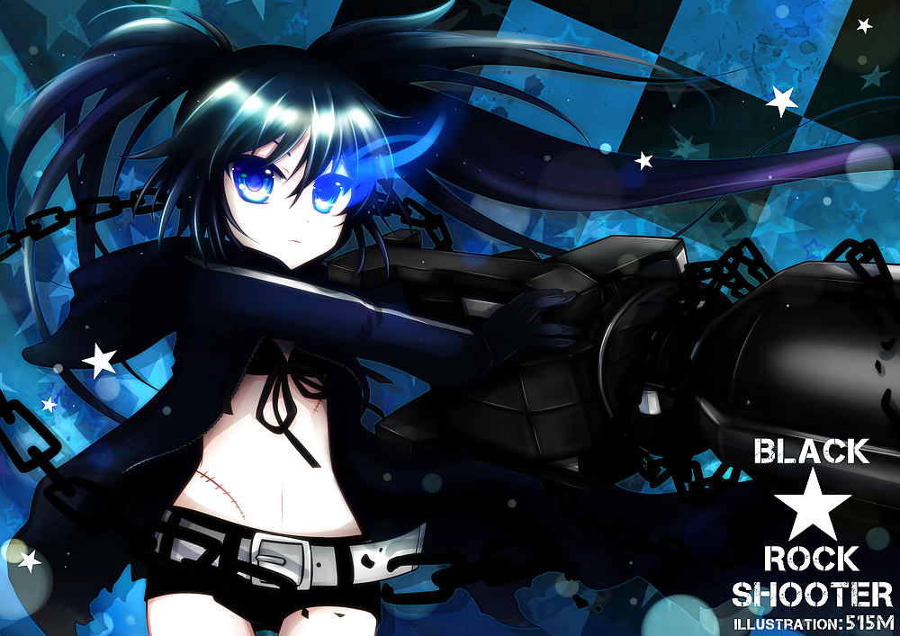 Black Rock Shooter Gothic Anime Girl #7330355