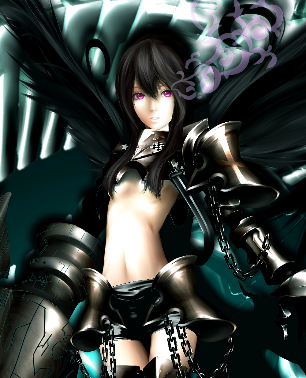 Black Rock Shooter Gothic Anime Girl #7330394