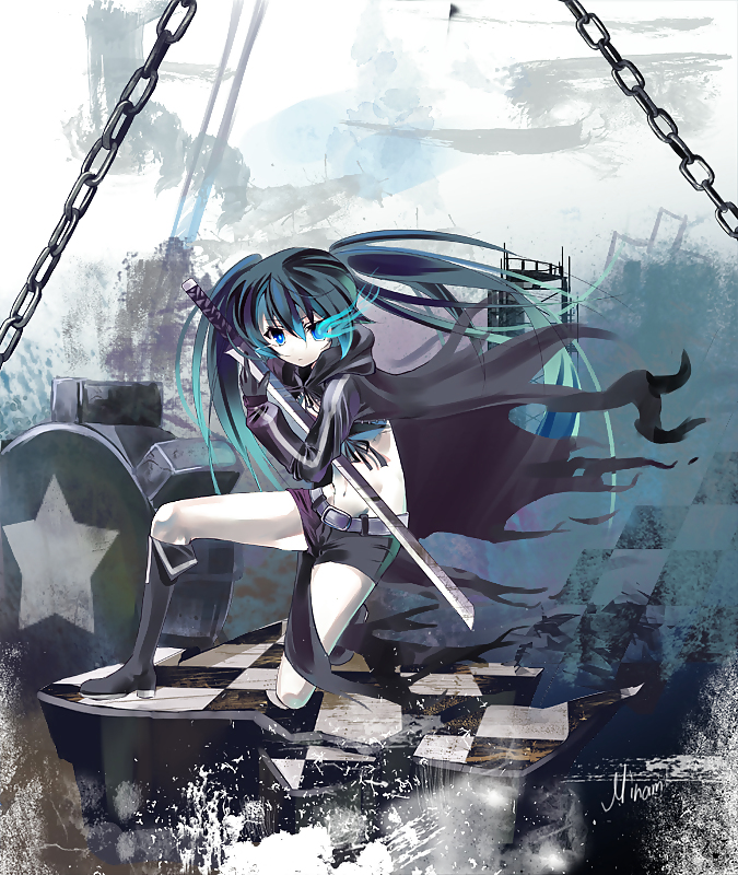 Black Rock Shooter Gothic Anime Girl #7330405