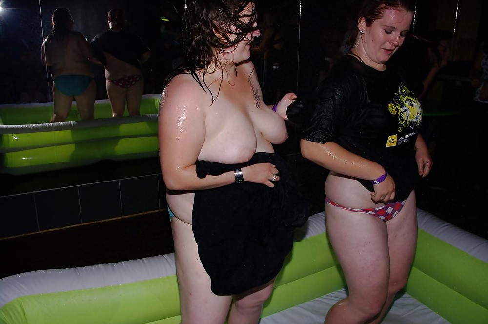 Dirty Fatties At The Strip Club