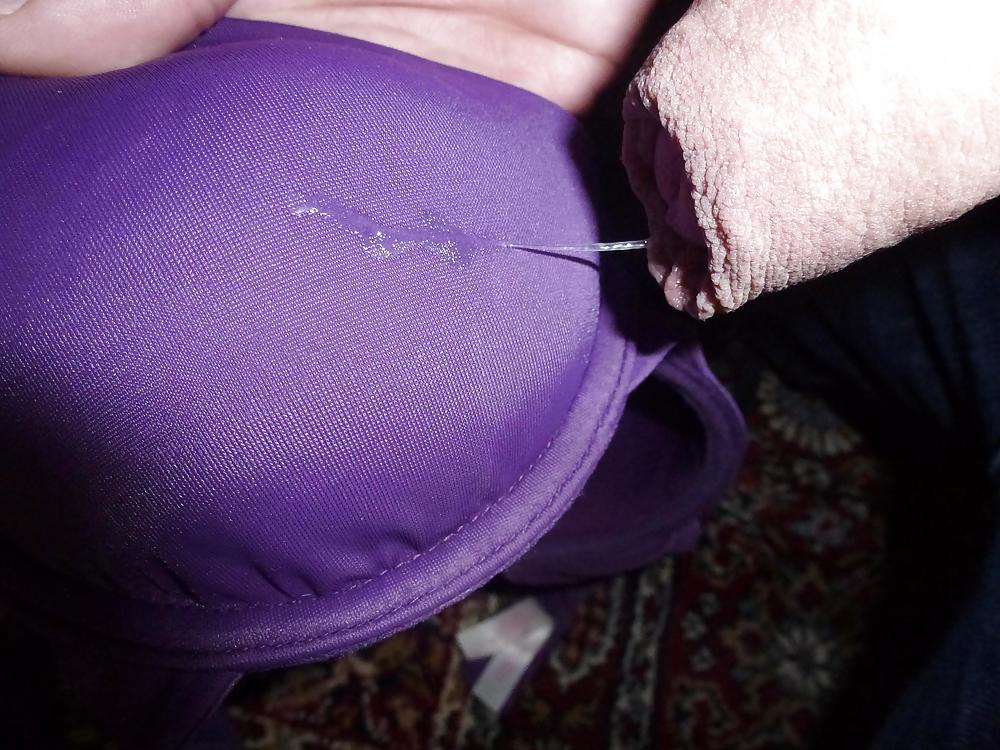 Cum on my Wife's bras and toothbrush #18269723