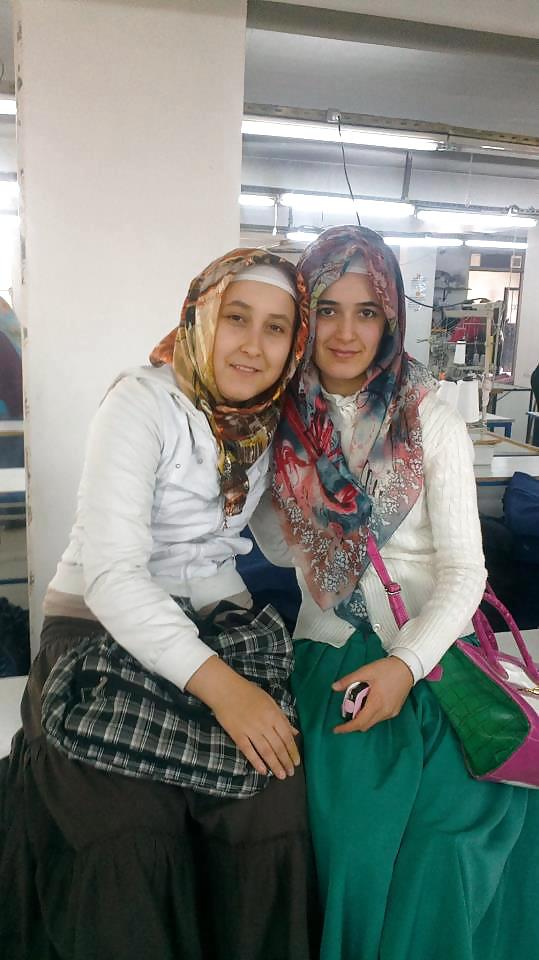 Türkisches Arabisches Hijab, Turban Tragenden Verlängerung Ausgeschaltet Ist #17770828