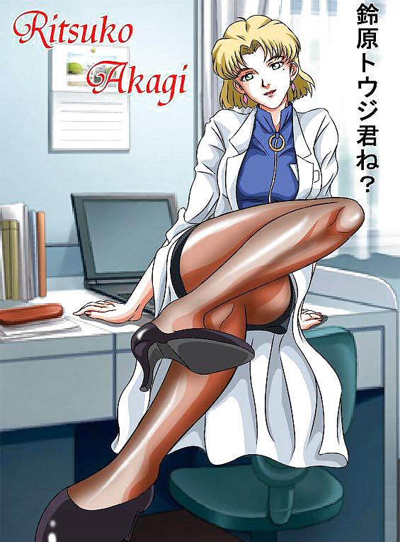 Pantyhose and Tights Anime-Manga-Hentai Vol 10. #4899752