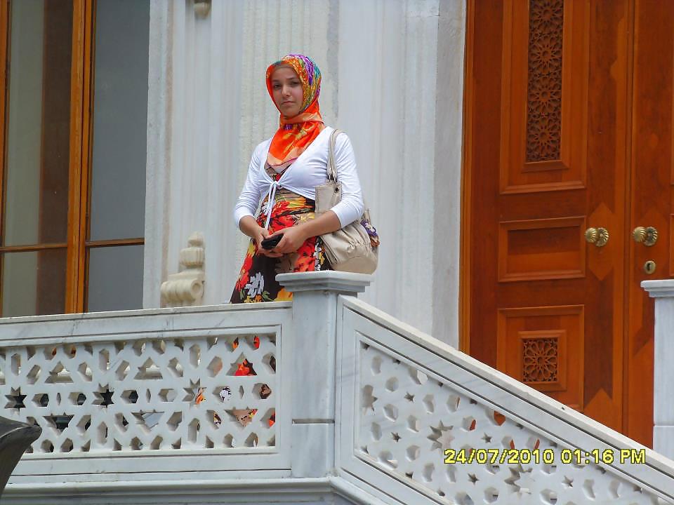 Turkish turbanli hijab arab buyuk album #8985897