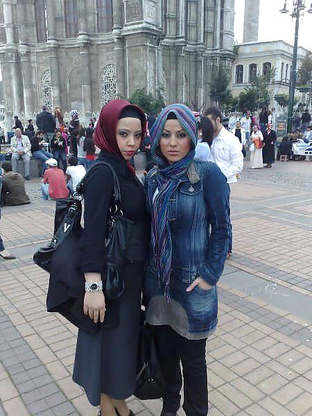 Turkish turbanli hijab arab buyuk album #8985908
