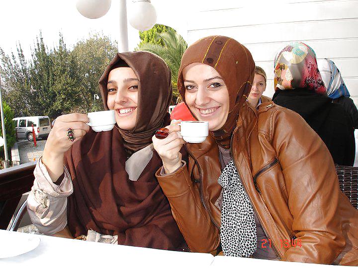 Turkish turbanli hijab arab buyuk album #8985980