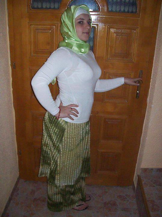 Turkish turbanli hijab arab buyuk album #8986079