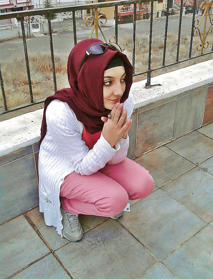 Turkish turbanli hijab arab buyuk album #8986084