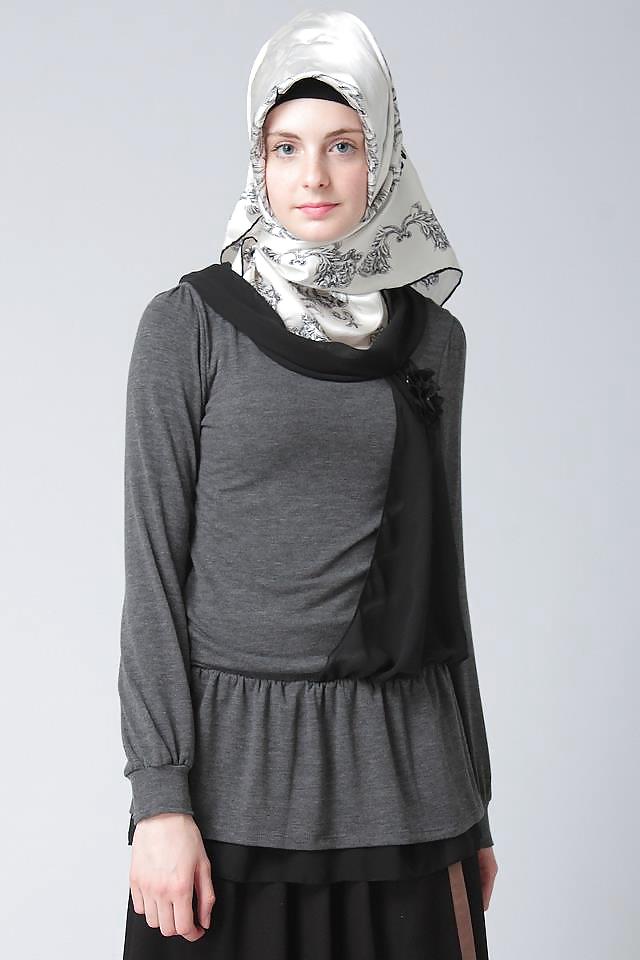 Turkish turbanli hijab arab buyuk album #8986152