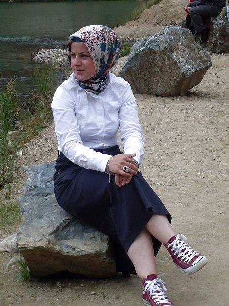 Turkish turbanli hijab arab buyuk album #8986156