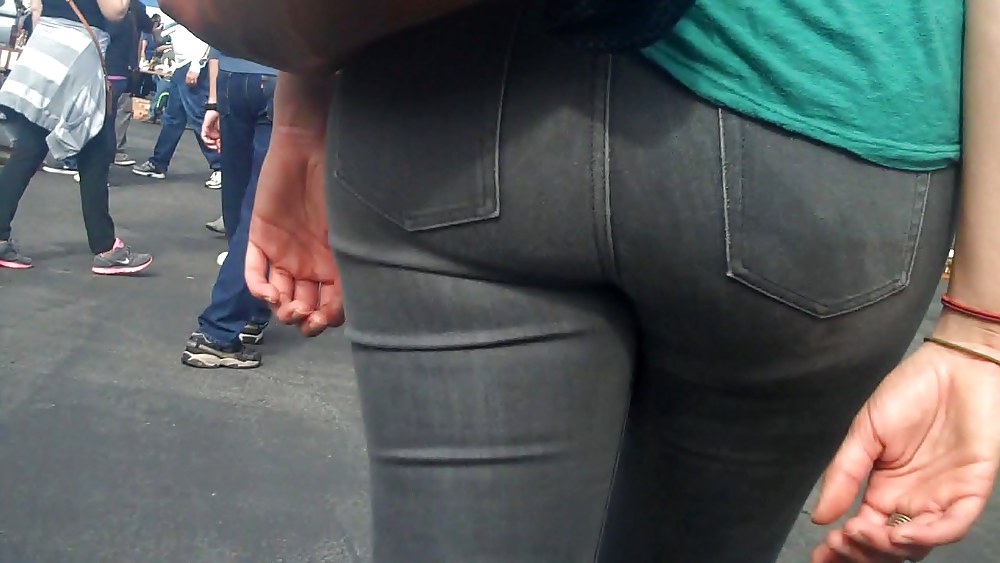 Nice tall teen ass & butt in tight pants #6193714