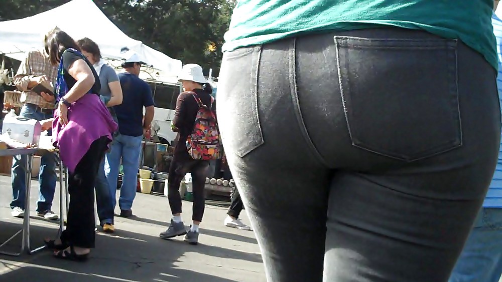 Nice tall teen ass & butt in tight pants #6193735