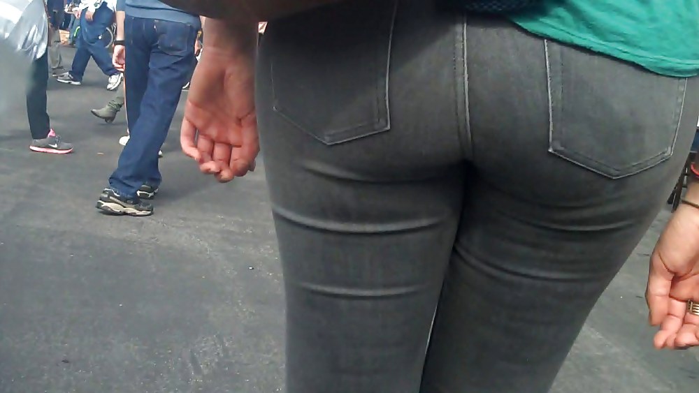 Nice tall teen ass & butt in tight pants #6193763