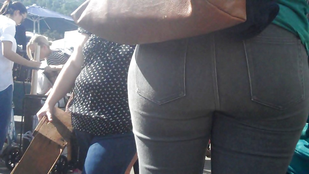 Nice tall teen ass & butt in tight pants #6193790