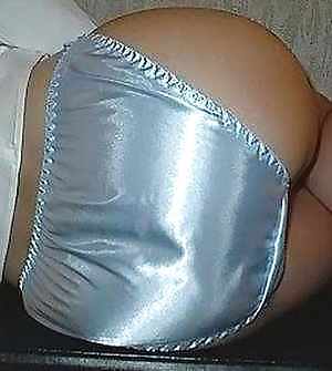 Satin panties #15131213