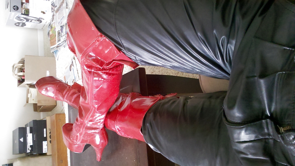 Red Boots. Mmmm!! #11187265