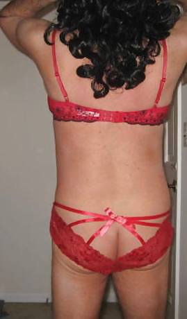 Sissy Liebt Ihr Höschen Käfig Zurück #7871055