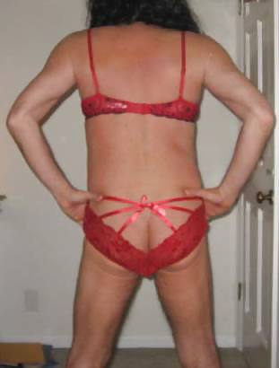 Sissy Loves Her Cage Back Panties #7871093