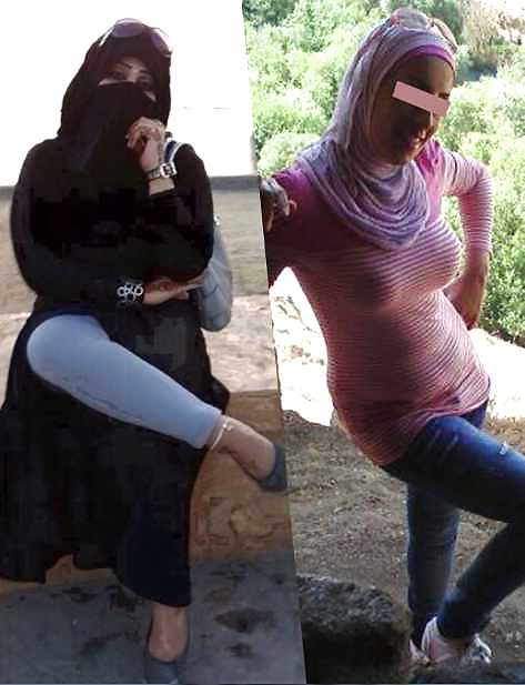Outdoor jilbab hijab niqab arab turkish tudung turban mallu5 #13622231