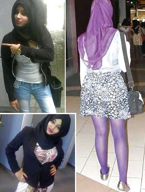 Outdoor jilbab hijab niqab arab turkish tudung turban mallu5 #13622306