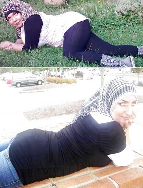 Outdoor jilbab hijab niqab arab turkish tudung turban mallu5 #13622321