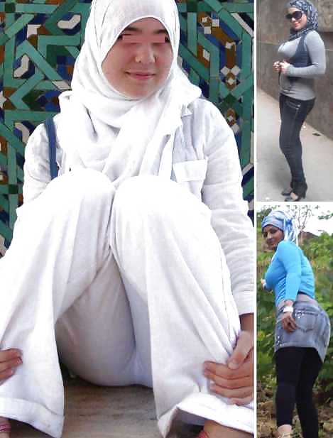 Outdoor jilbab hijab niqab arabo turco tudung turbante mallu5
 #13622373