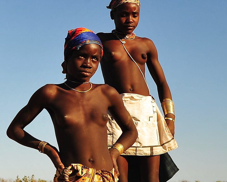 The Beauty of Africa Traditional Tribe Girls #18758007