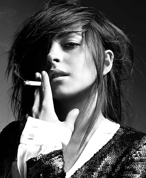 Smoking 002 - Black and White #11684747